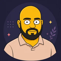 Illustrated portrait of Prachurya Deepta Adhikary